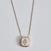 Pierrot N°2 Necklace, Blanc*PASCALE MONVOISIN Clearance