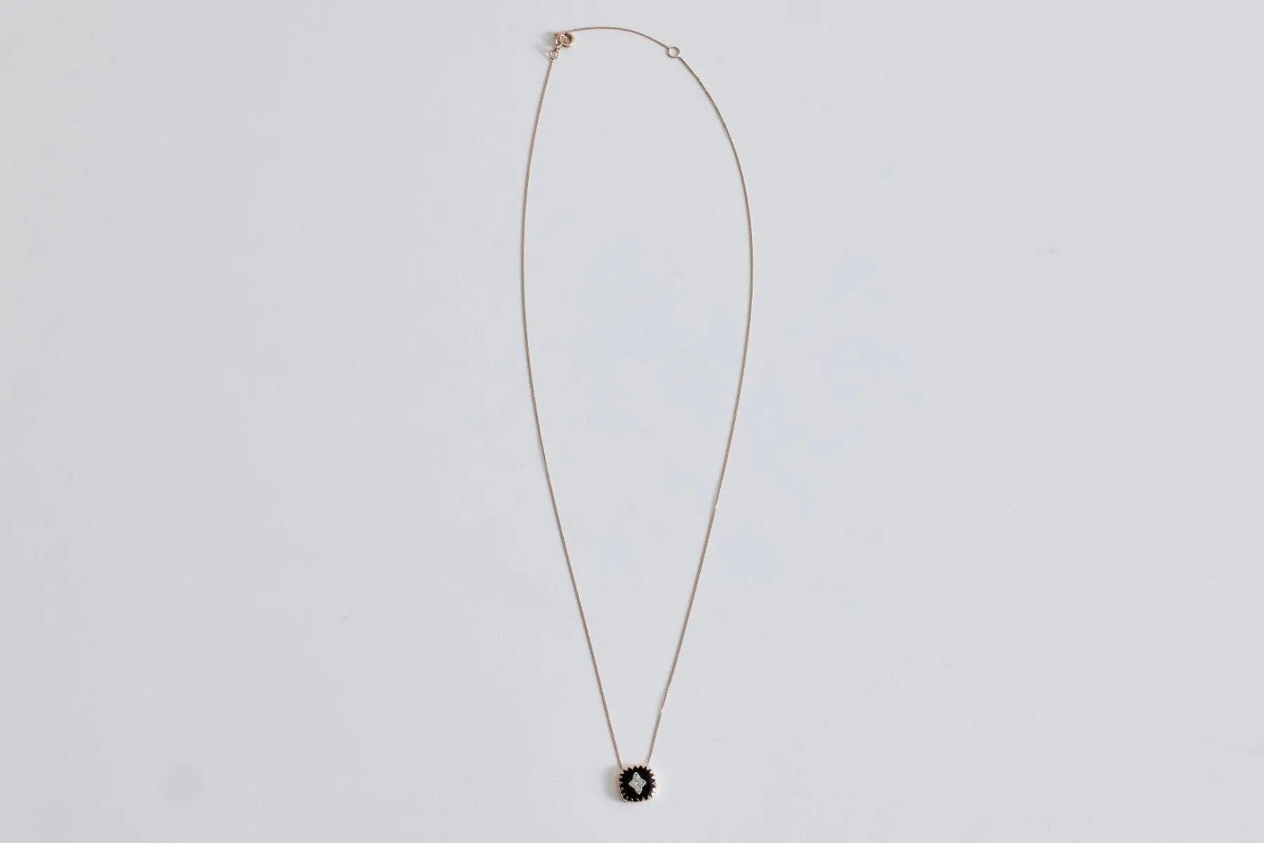 Pierrot N°2 Necklace, Noir*PASCALE MONVOISIN Online