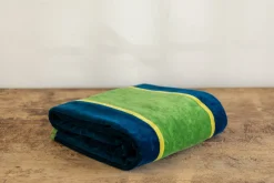 Pool Towel in Kiwi Stripe*NICKEY KEHOE New