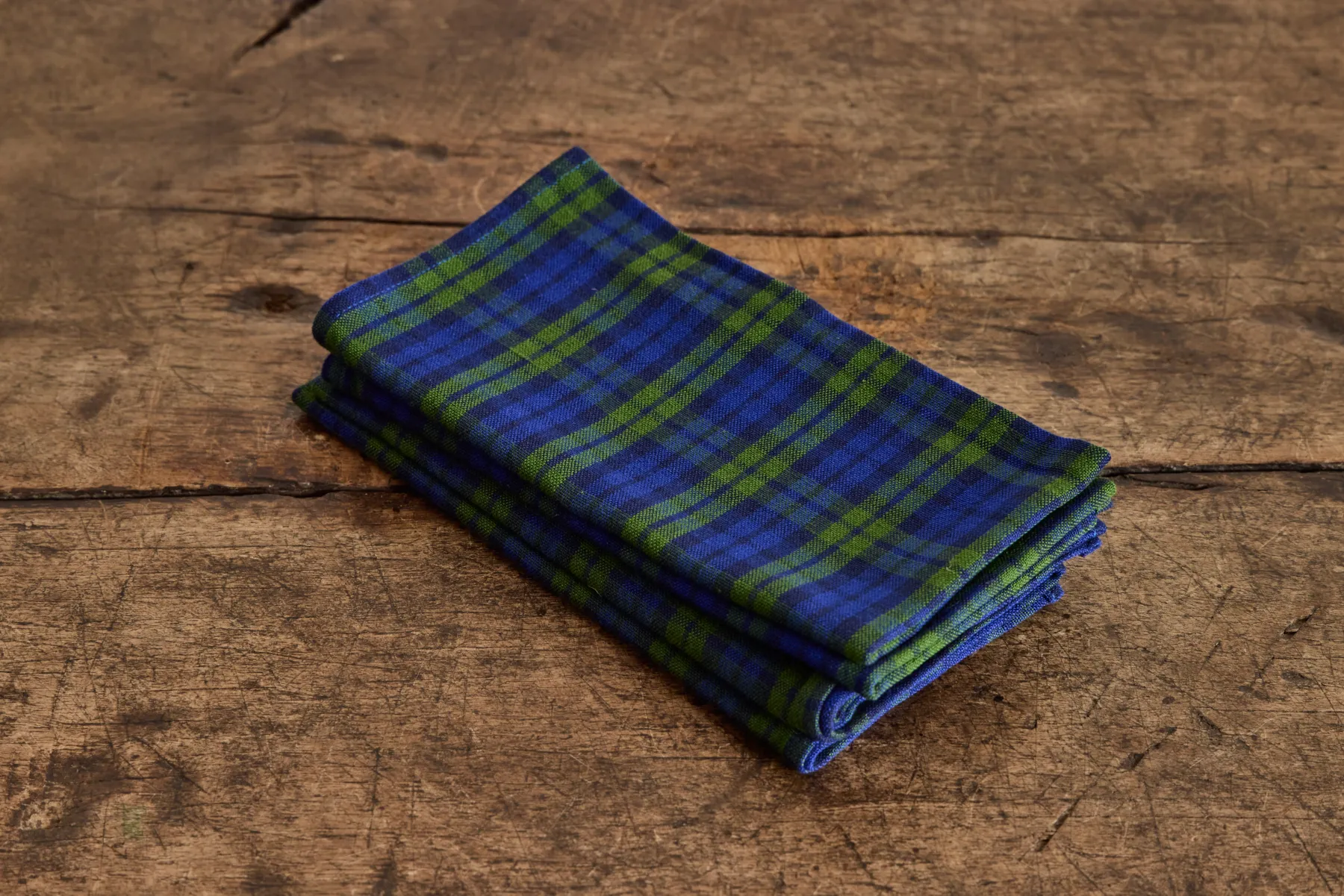 Portland Plaid Napkins, Set of 4*HEATHER TAYLOR HOME Best