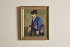 Portrait Oil Painting*VINTAGE Hot