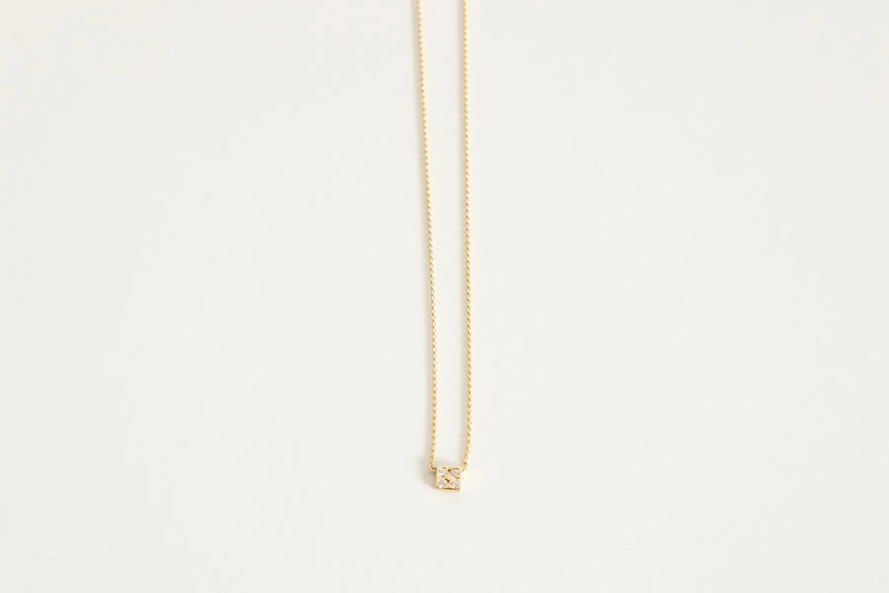 Prudence Square Necklace*Quarry Clearance