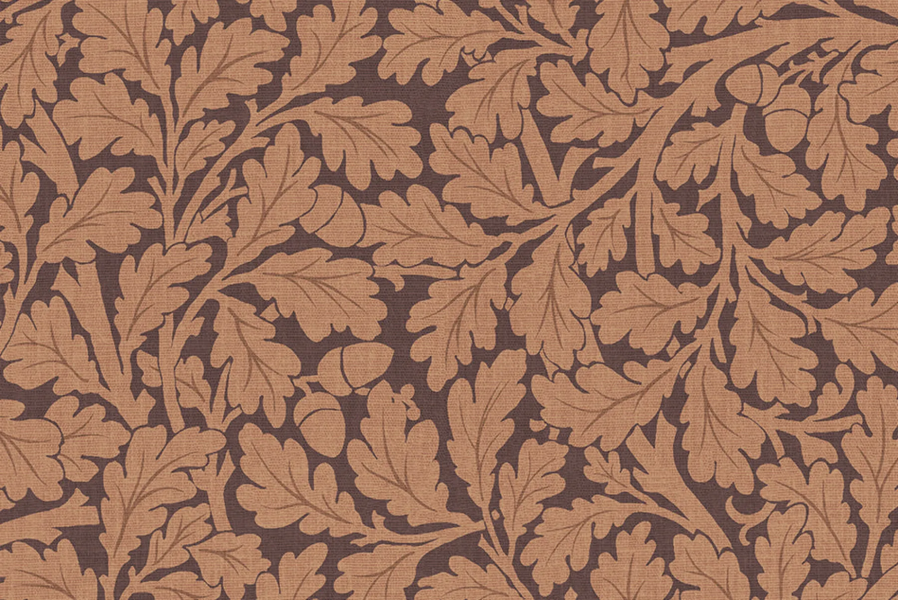 Quercus Linen in Aubergine*NICKEY KEHOE Online