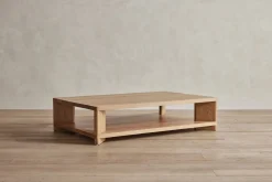 Rectangular Shelf Coffee Table*NICKEY KEHOE Outlet