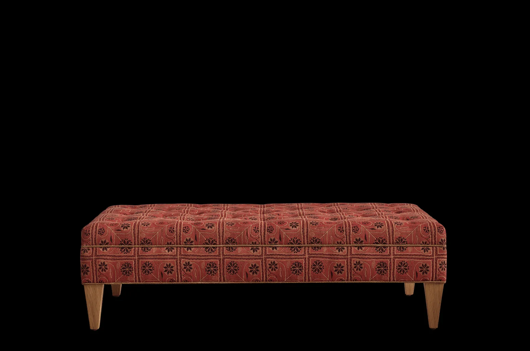 Rectangular Tufted Ottoman*NICKEY KEHOE Clearance