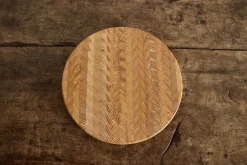 Round Cutting Board*Larch Wood Hot