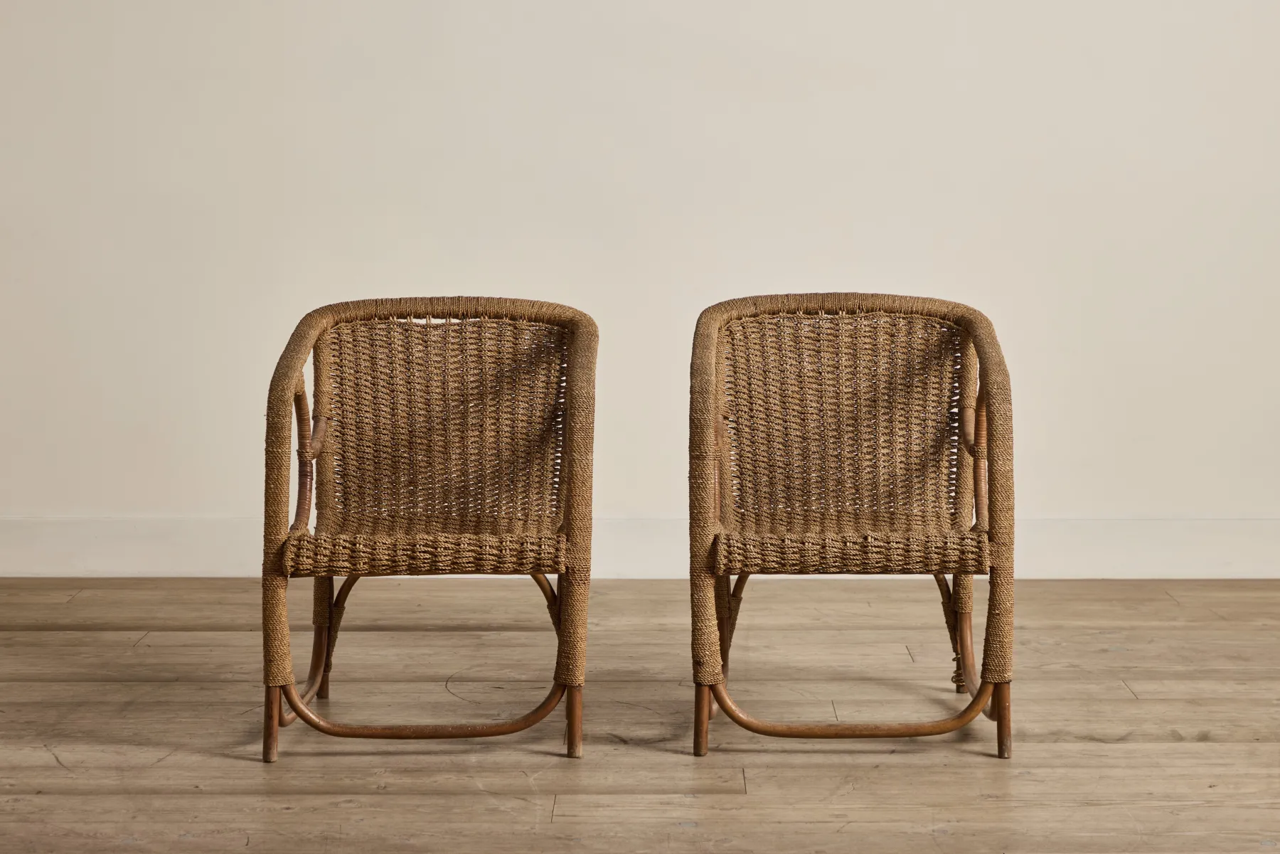 1960s Pair of Rattan Chairs*VINTAGE Outlet