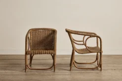 1960s Pair of Rattan Chairs*VINTAGE Outlet
