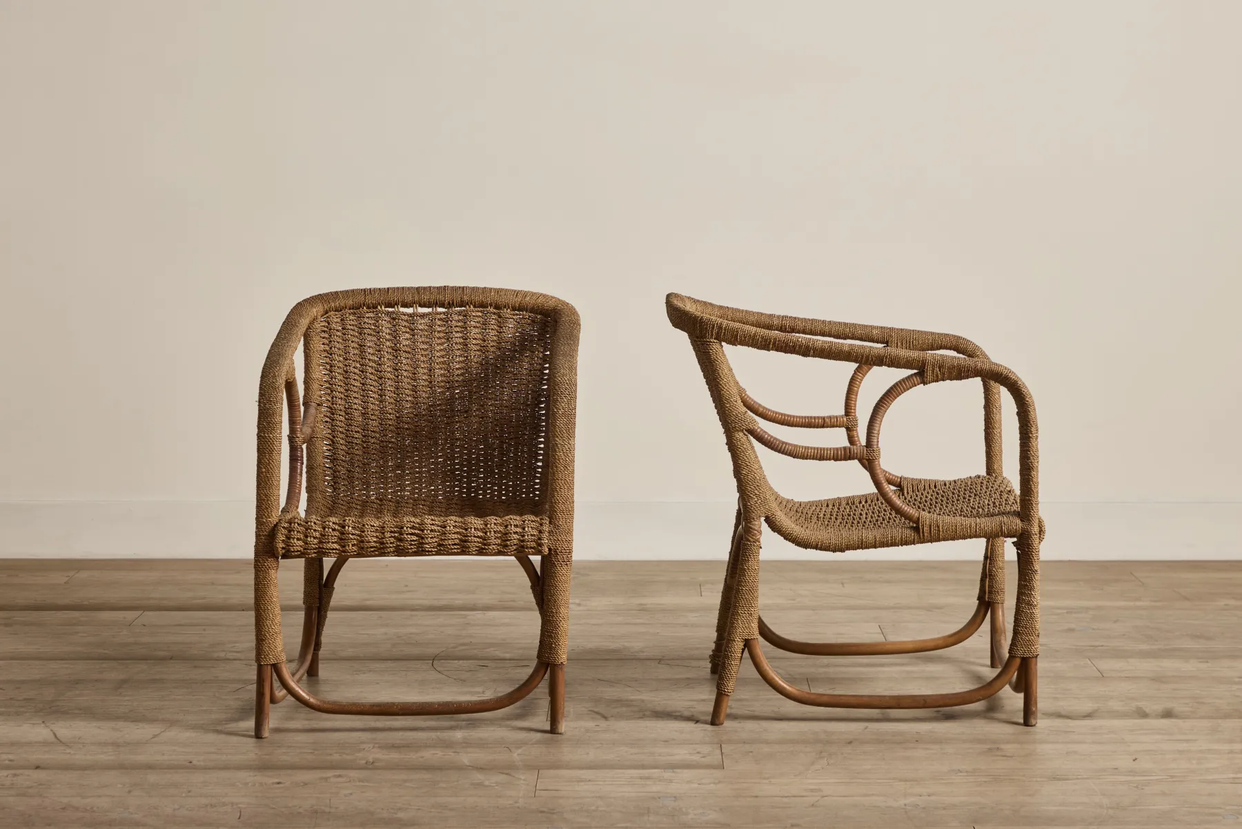 1960s Pair of Rattan Chairs*VINTAGE Outlet