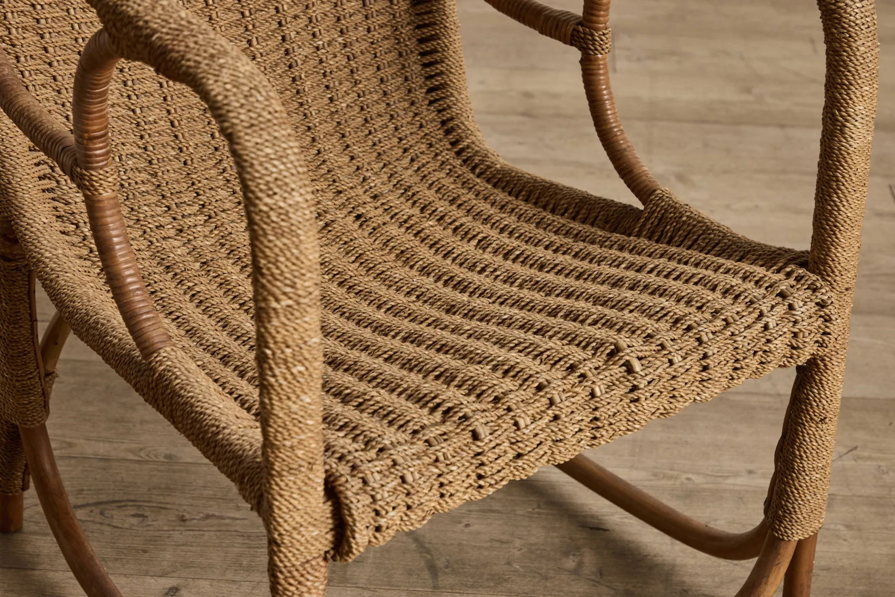 1960s Pair of Rattan Chairs*VINTAGE Outlet