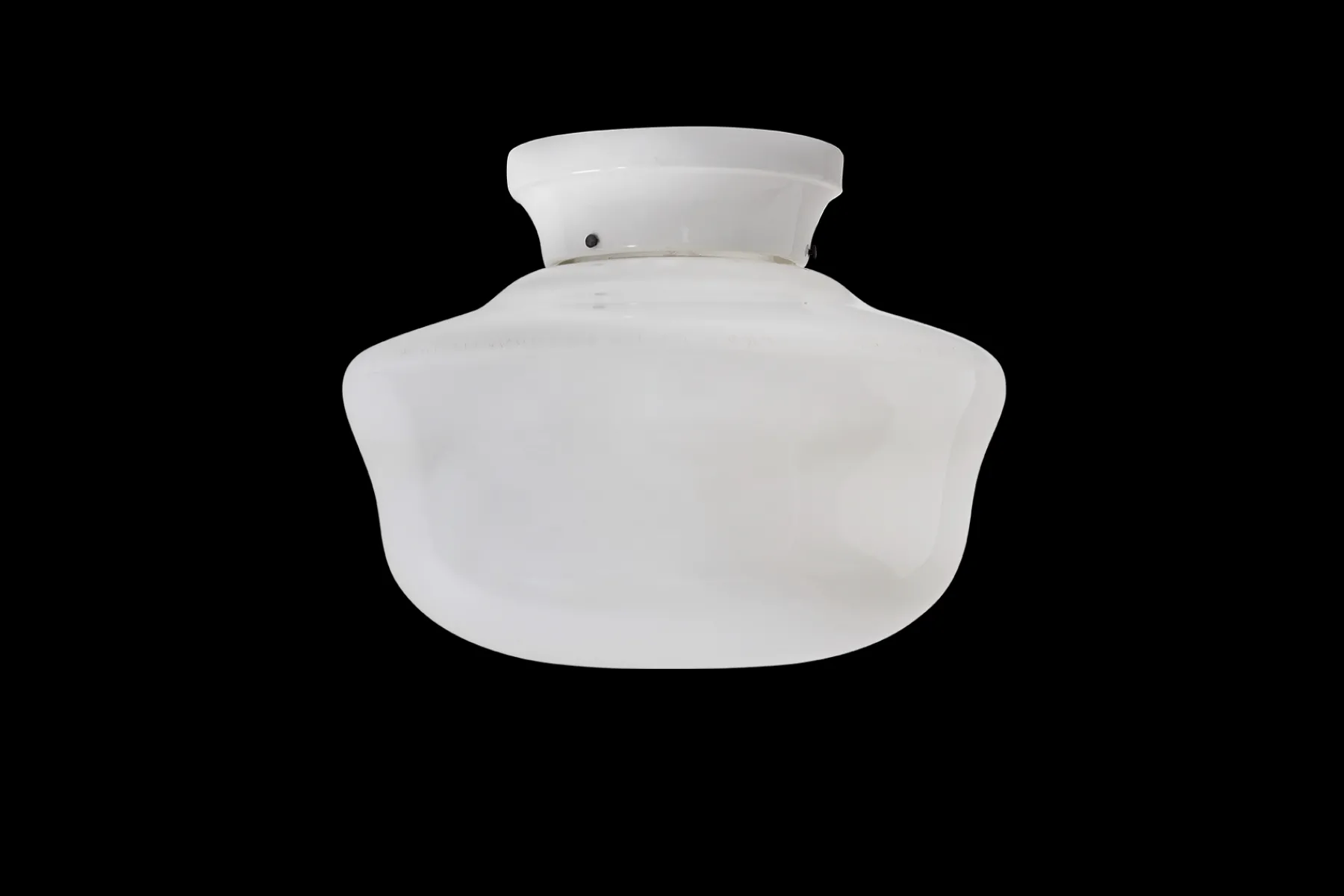 1950s Porcelain Flush Mount*VINTAGE Fashion