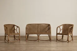 1960s Rattan Settee*VINTAGE Online
