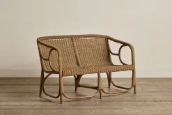 1960s Rattan Settee*VINTAGE Online