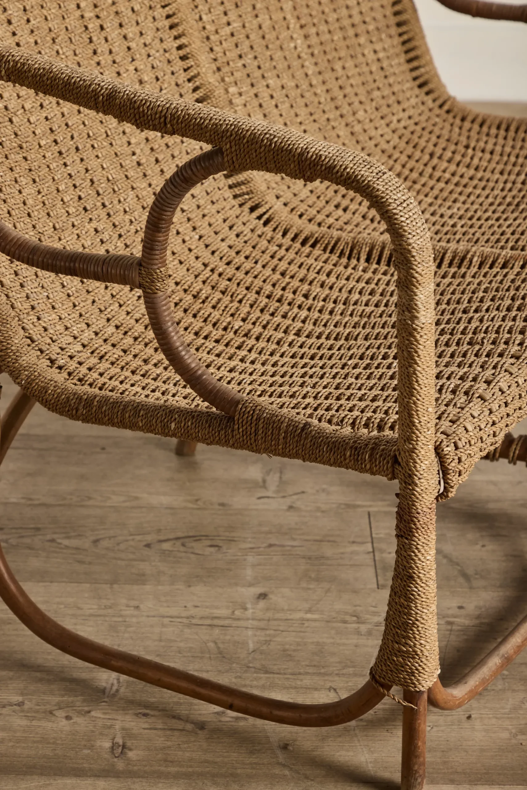 1960s Rattan Settee*VINTAGE Online