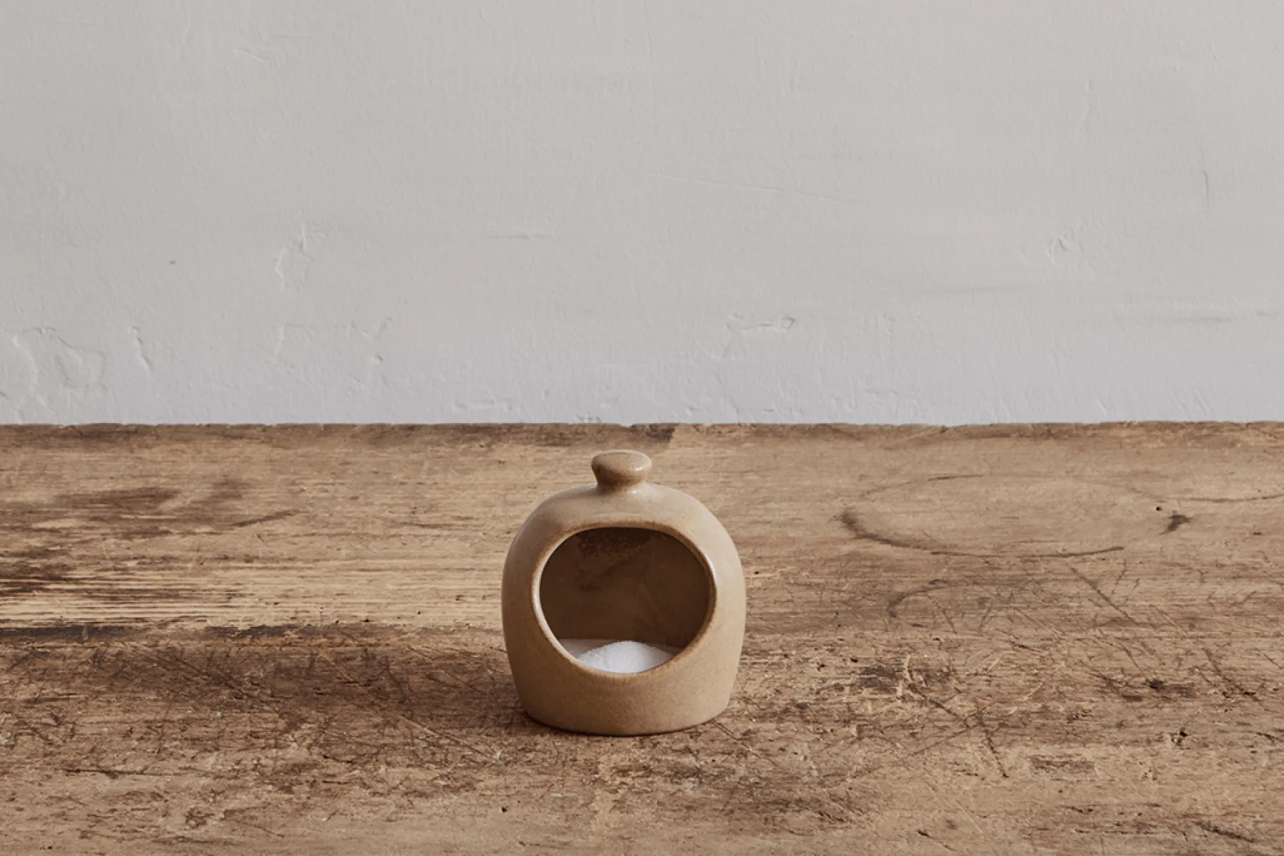Salt Cellar in Flax*NICKEY KEHOE Discount