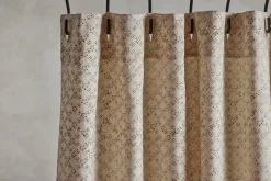 Shower Curtain in Chestnut Lattice*NICKEY KEHOE Sale