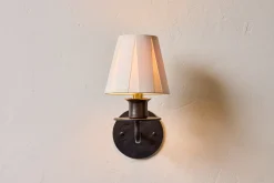 Small Pleated Paper Lampshade*NICKEY KEHOE Sale