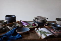 Small Serving Platter in Smoke*NICKEY KEHOE Fashion