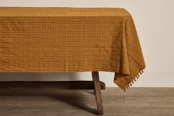Soho Tablecloth in Amber*HEATHER TAYLOR HOME Online