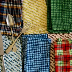 St. Nickey Plaid Tablecloth*HEATHER TAYLOR HOME Best