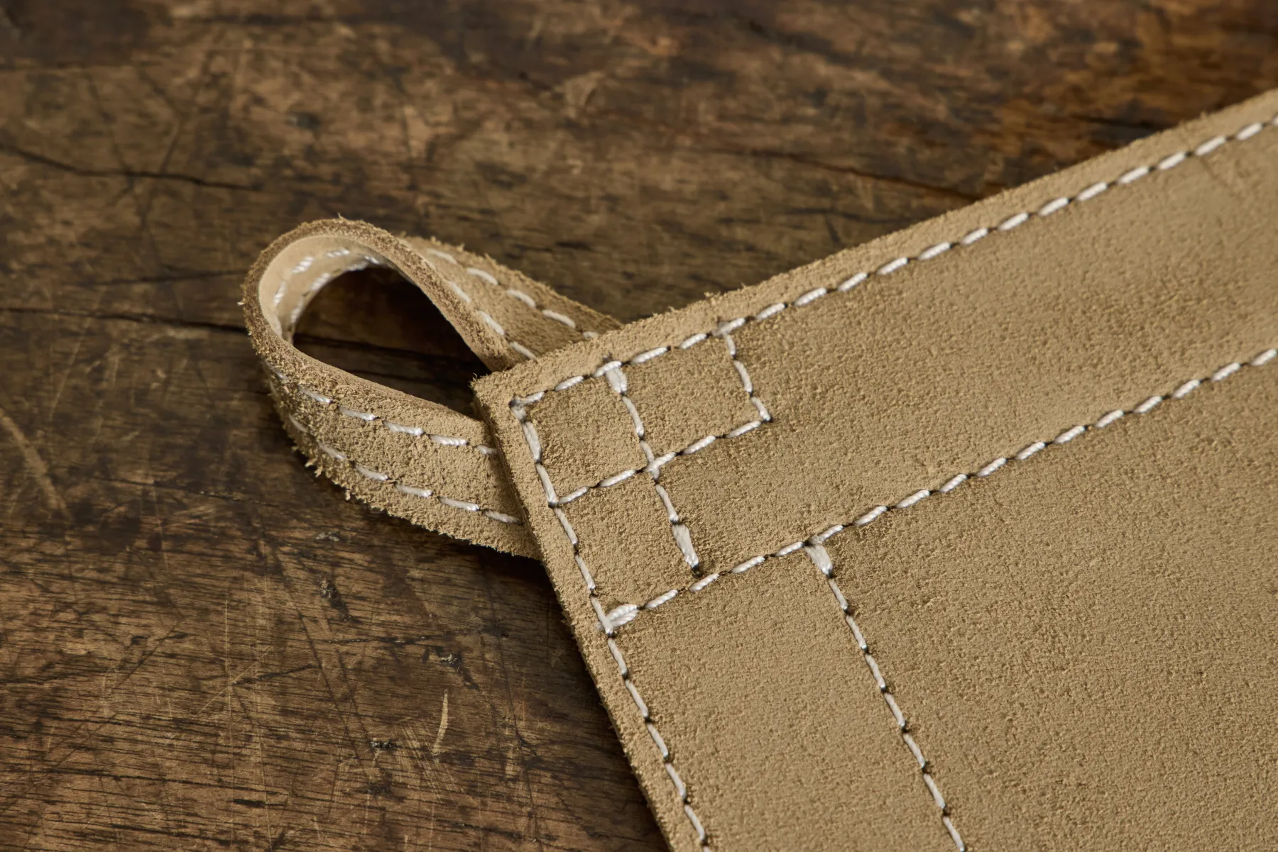 Suede Pot Holder in Desert Sand*AGNES BADDOO Clearance