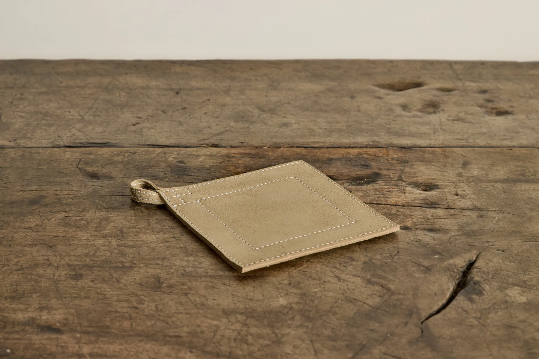 Suede Pot Holder in Desert Sand*AGNES BADDOO Clearance