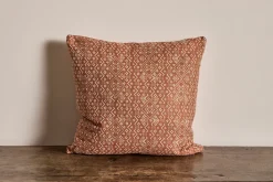 Susan Deliss Pillow in Criss Cross Orange*NICKEY KEHOE Outlet