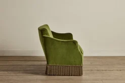 Swedish Mohair Fringe Sofa*VINTAGE Discount