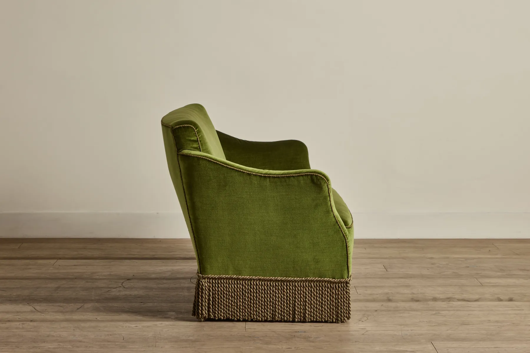 Swedish Mohair Fringe Sofa*VINTAGE Discount