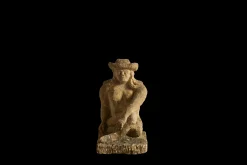 19th Century Male Stone Figure*VINTAGE New