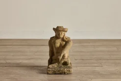 19th Century Male Stone Figure*VINTAGE New