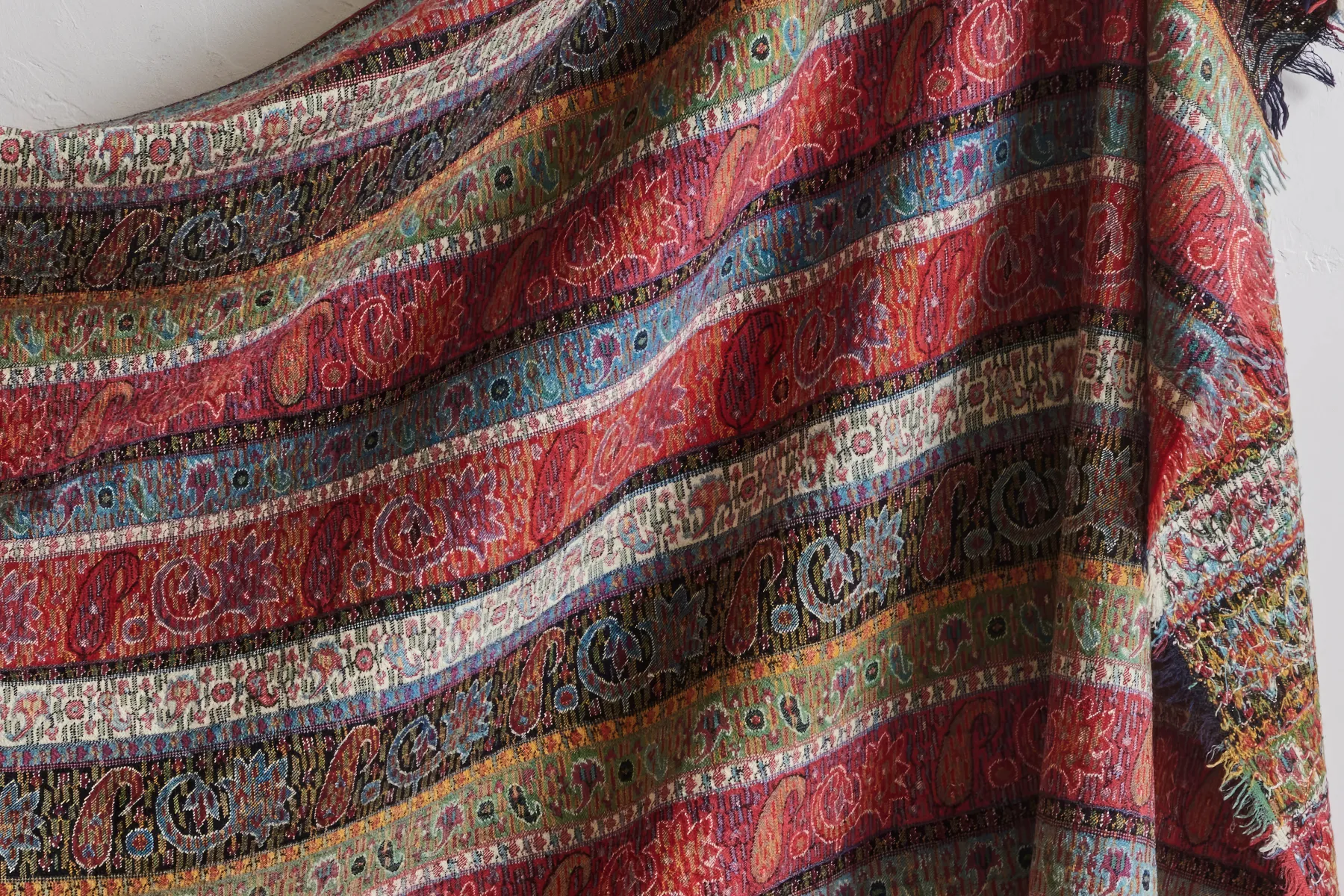 19th Century Paisley Throw*VINTAGE New