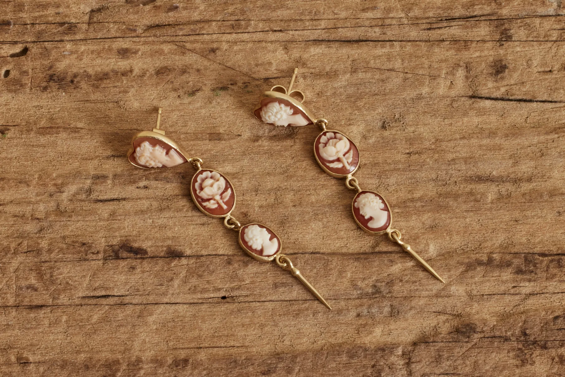 Three Cameo Drop*GRAINNE MORTON Outlet