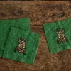 Tibetan Tiger Linen Coasters*HIDDEN Best