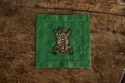 Tibetan Tiger Linen Coasters*HIDDEN Best