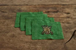 Tibetan Tiger Linen Coasters*HIDDEN Best