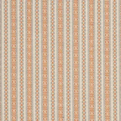 Ticking in Burnt Orange/Swedish Blue*SUSAN DELISS New