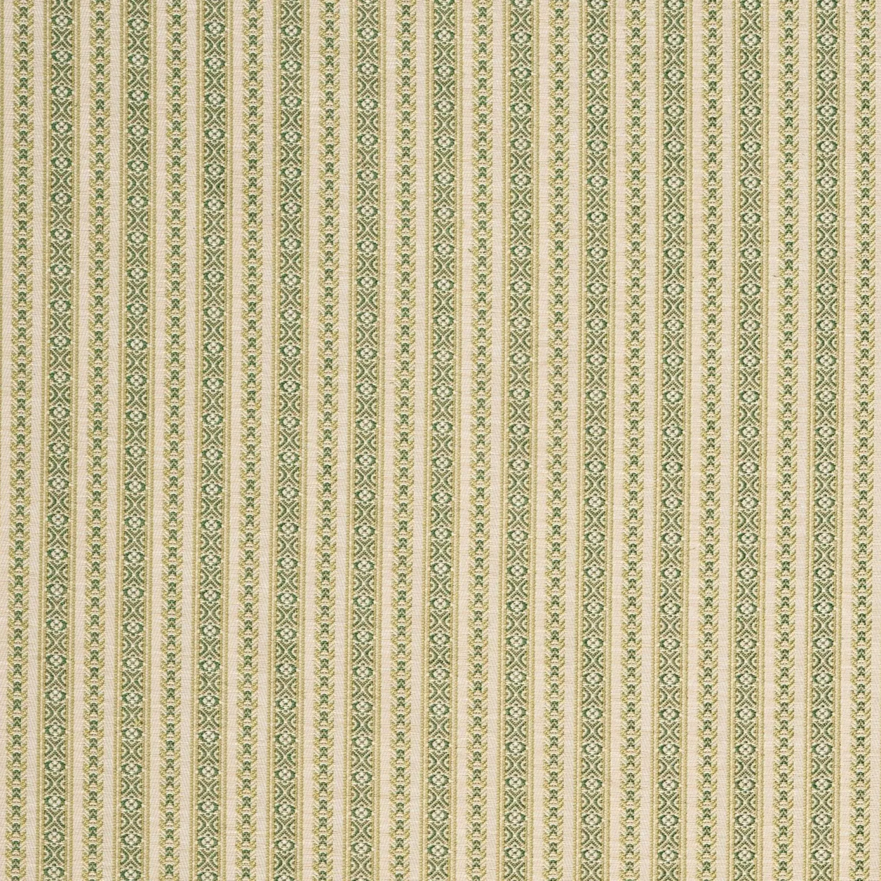 Ticking in Forest Green/Basil*SUSAN DELISS Discount