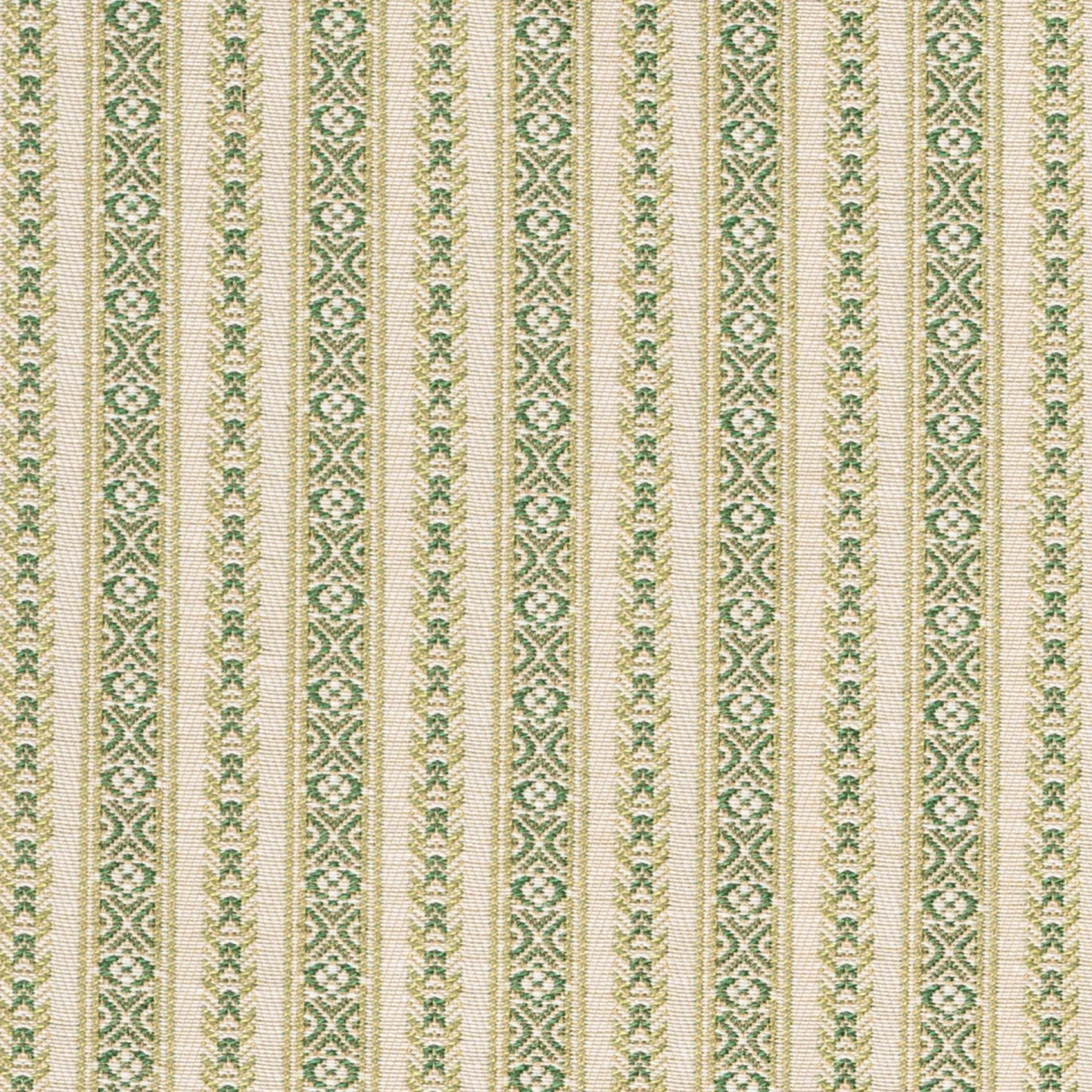 Ticking in Forest Green/Basil*SUSAN DELISS Discount