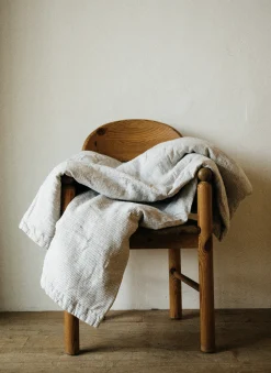 Tufted Coverlet in Fog (Multiple Sizes)*NICKEY KEHOE Discount