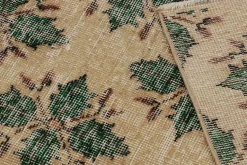 Turkish Geometric Floral Rug 5’3 x 8’9*VINTAGE Discount