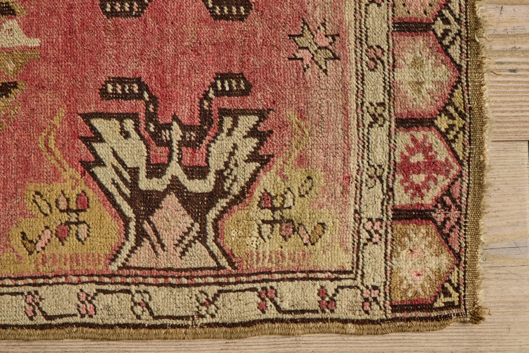 Turkish Throw Rug 1’5 X 2’11*VINTAGE Best