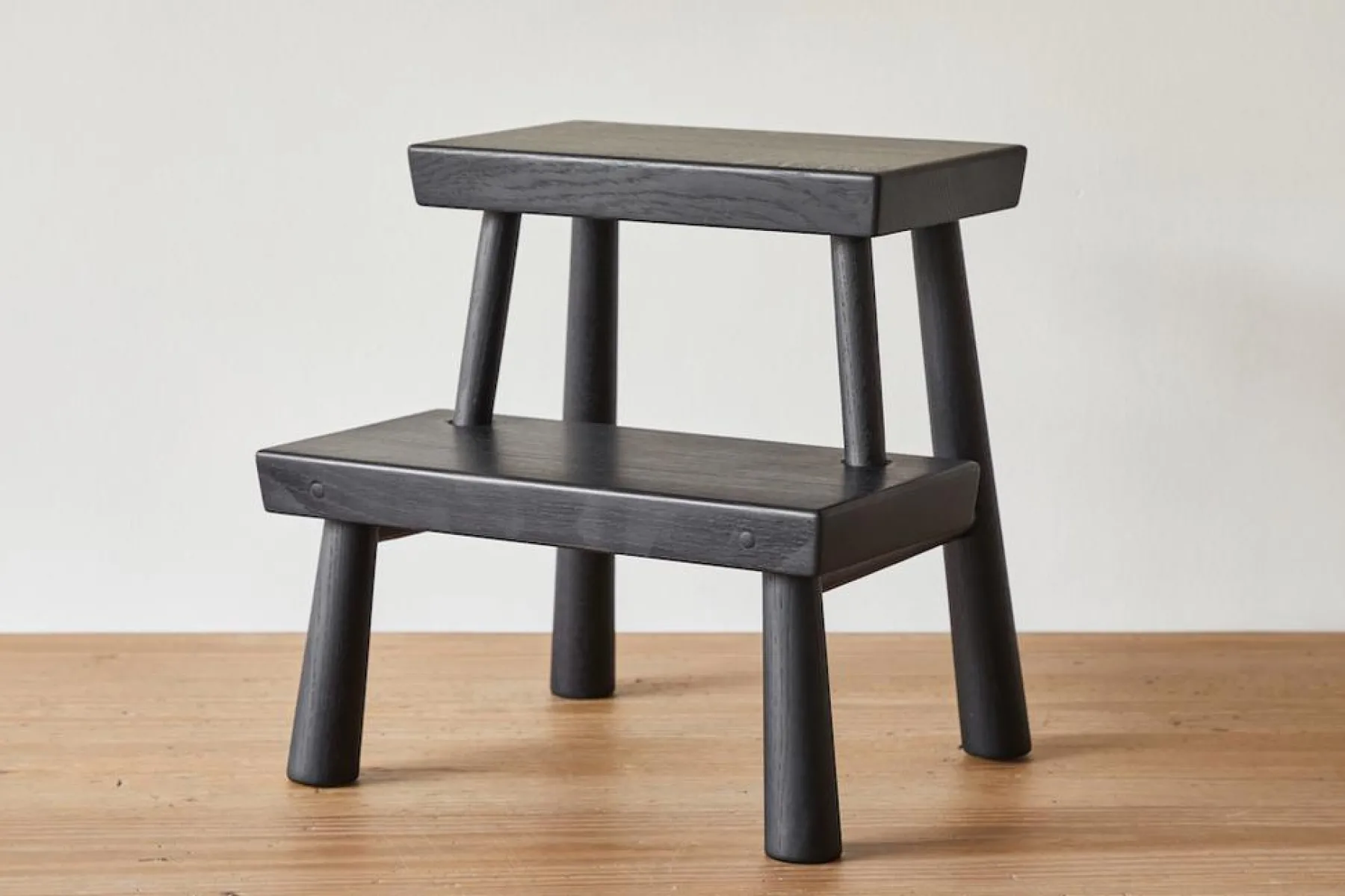 Two Step Stool in Black*BLACKCREEK MERCANTILE Clearance