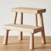 Two Step Stool in Natural*BLACKCREEK MERCANTILE Best