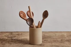 Utensil Holder in Flax*NICKEY KEHOE Clearance