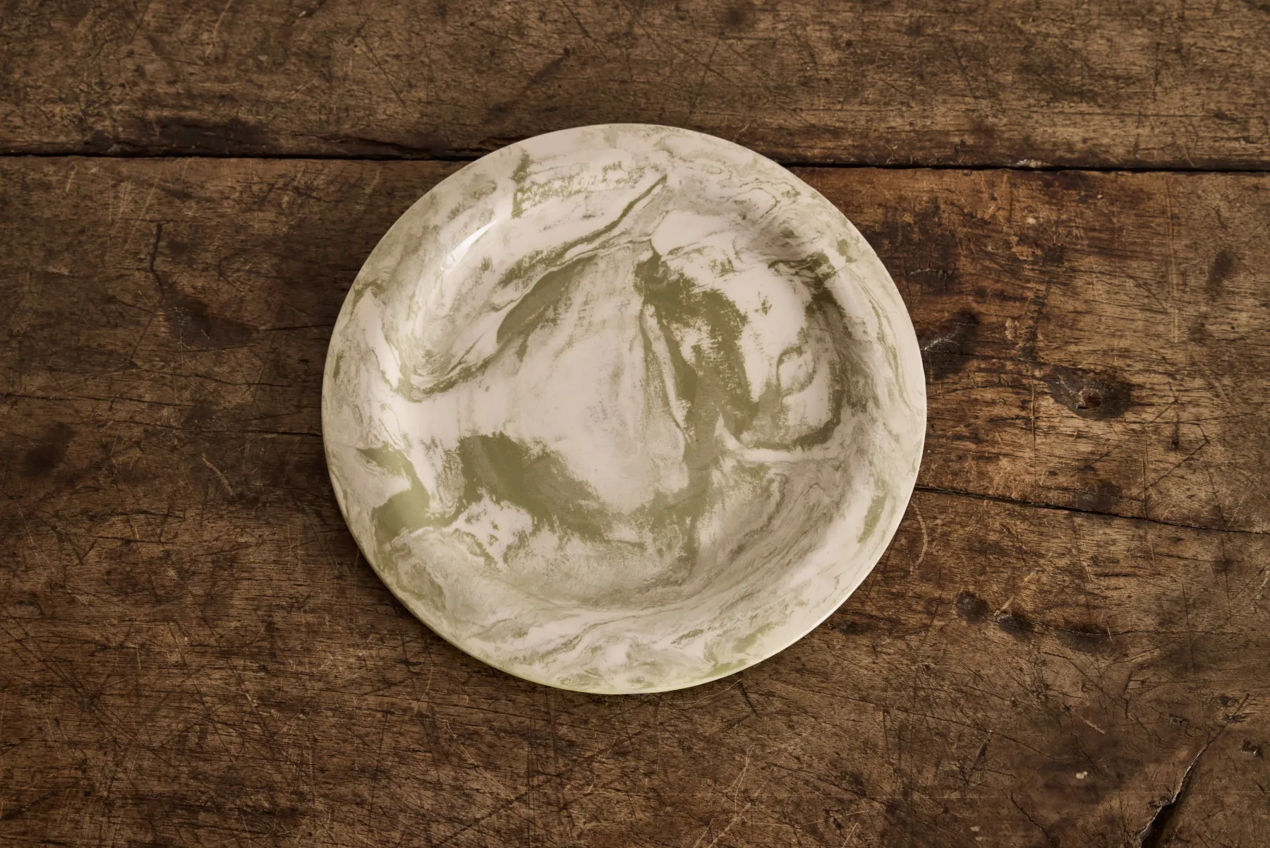 Vert Marbled Plate*TOTEM HOME Online
