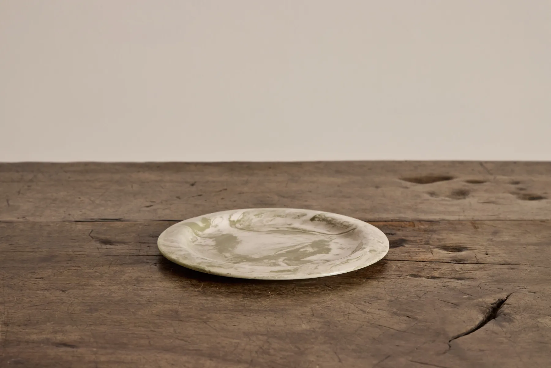 Vert Marbled Plate*TOTEM HOME Online