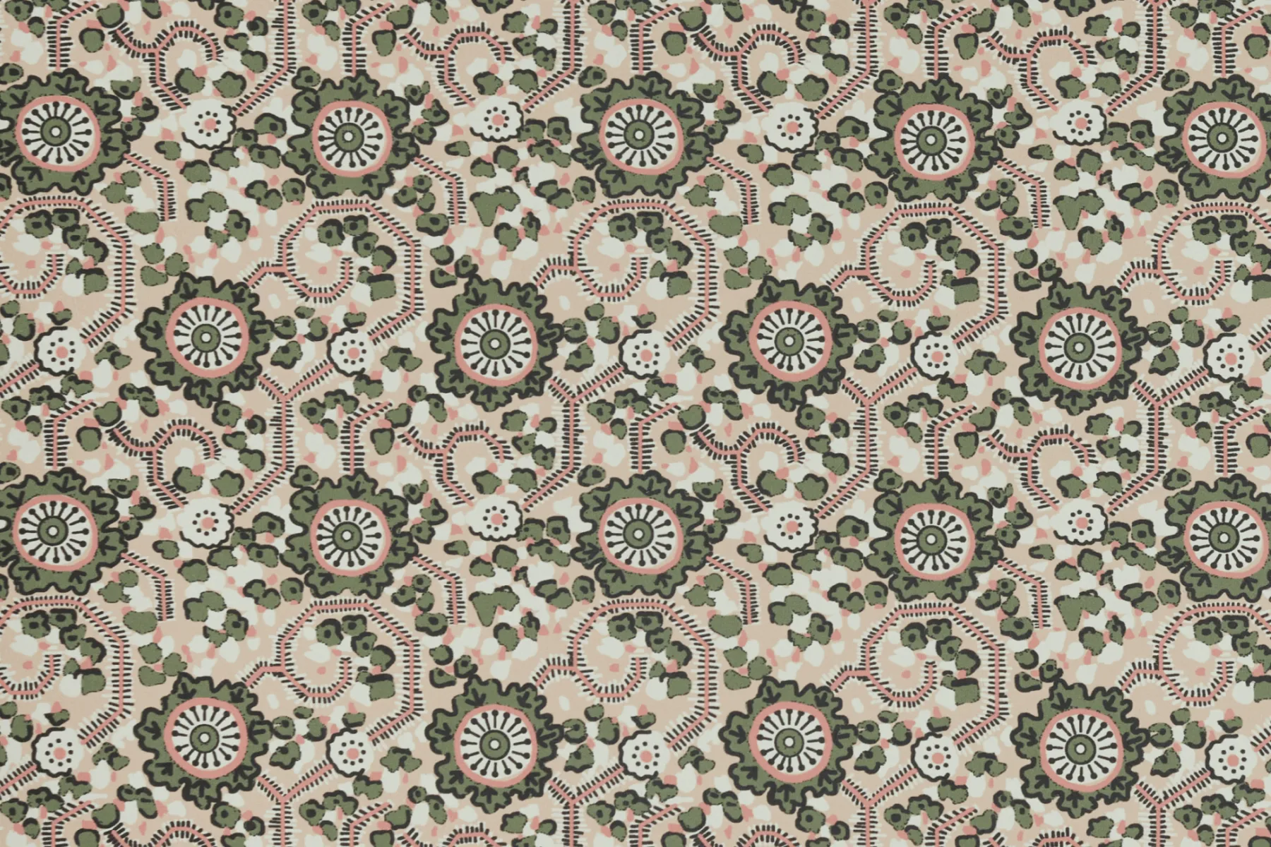 Wallpaper, Floral Maze*NICKEY KEHOE Fashion