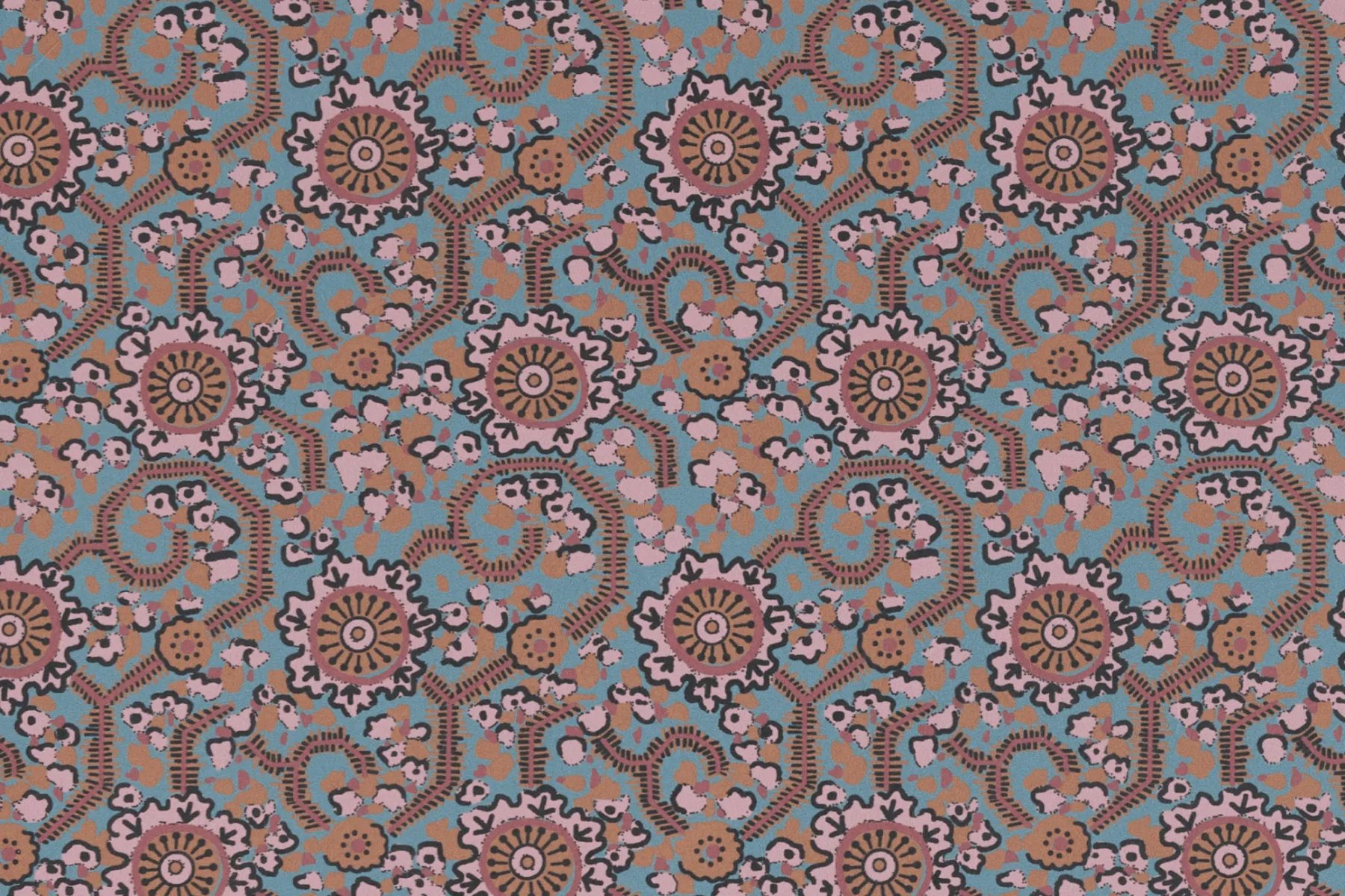 Wallpaper, Floral Maze*NICKEY KEHOE Fashion
