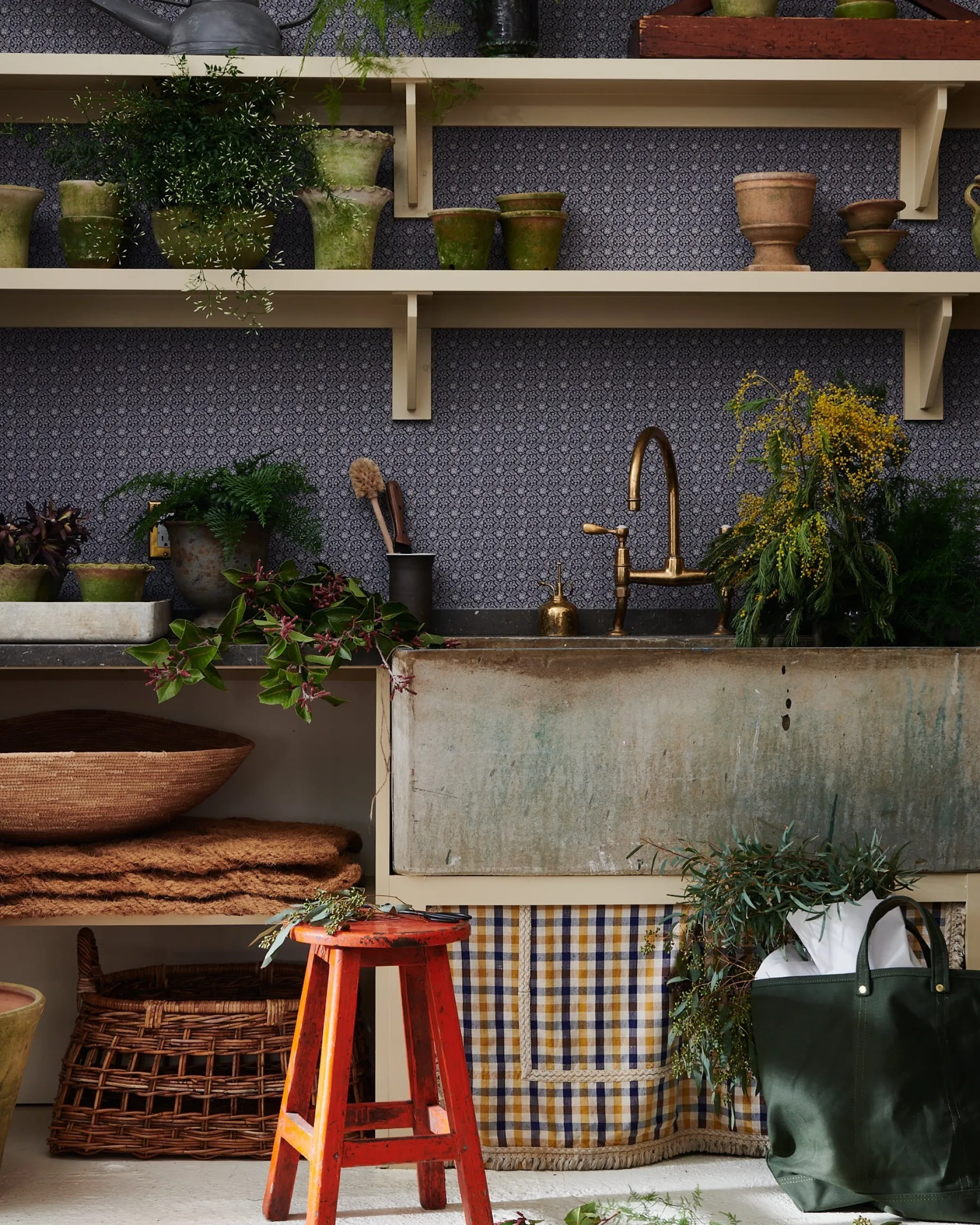 Wallpaper, Kerchief*NICKEY KEHOE Fashion